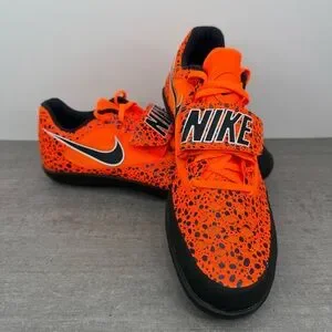 NIKE Kim‎ Jones Zoom SD 4 Safari Track & Field Throwing Shoes Mens 11.5 Orange 11.5 Men - Nike Zoom SD 4 Olympics Safari Orange Throwing  main image 4